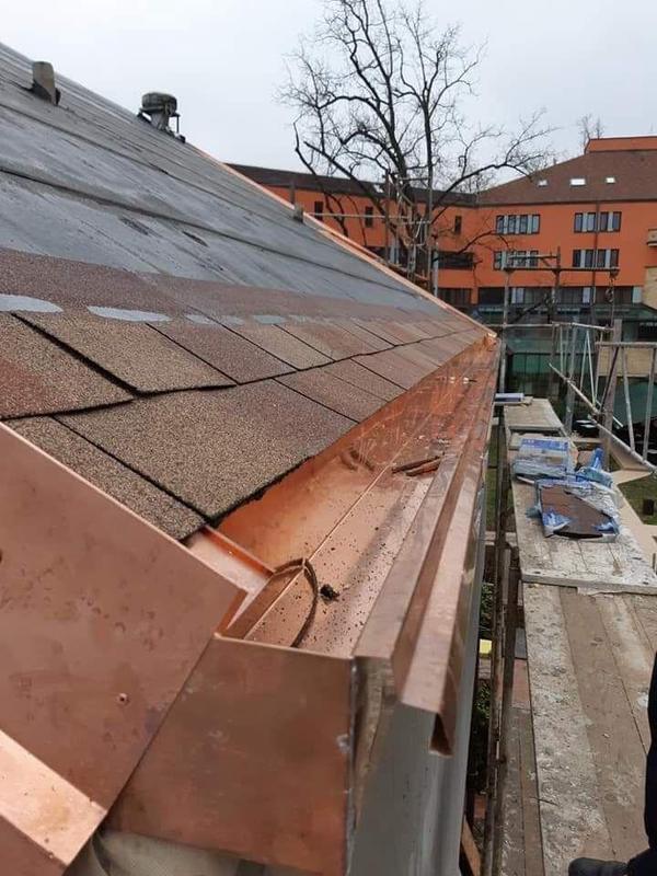 Naprawa krawędzi dachu i obróbki - realizacja Dach Ekspres