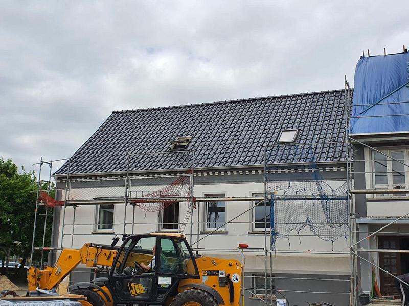 Nowy dom z gotowym dachem - realizacja Dach Ekspres